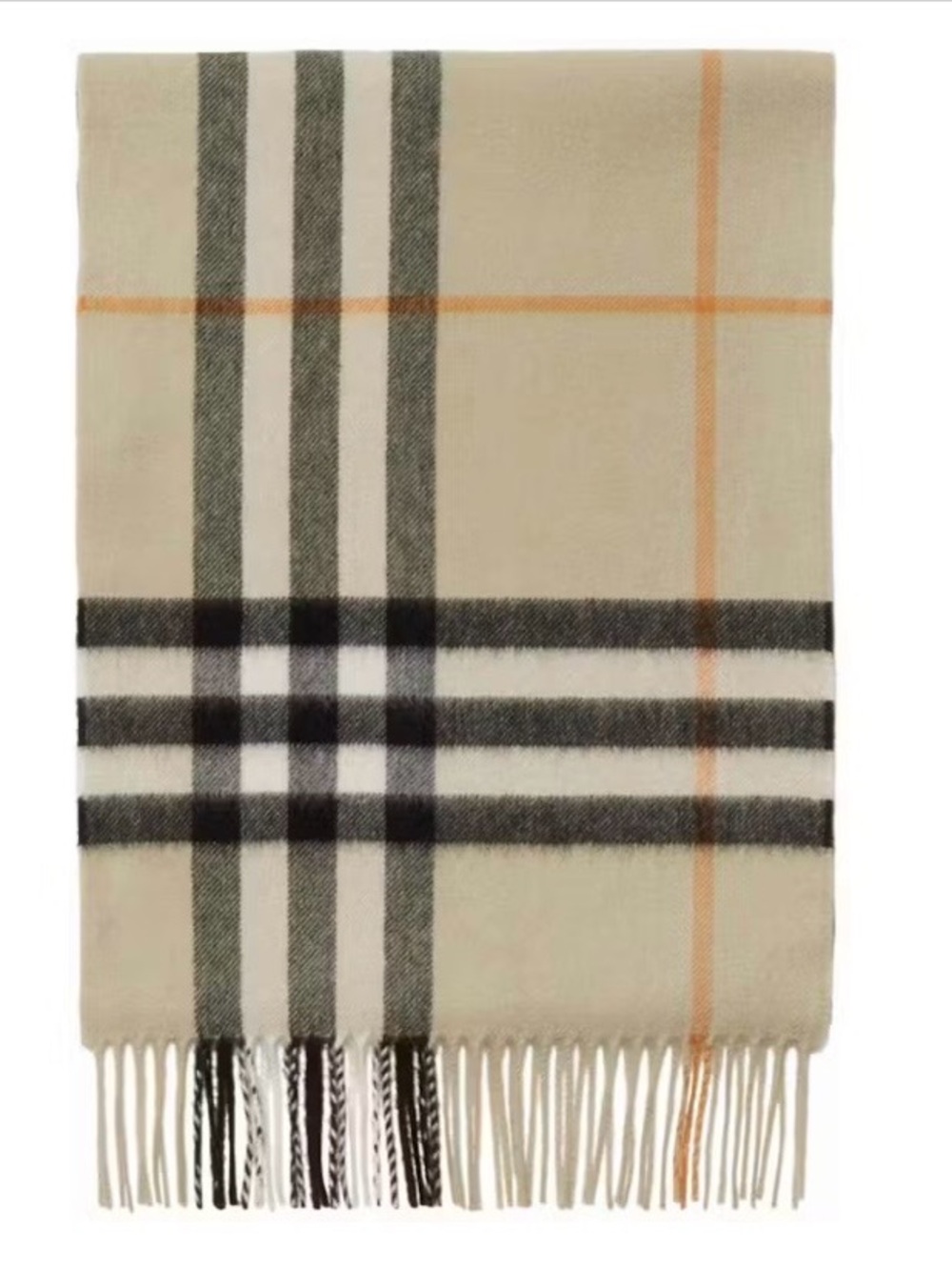Burberry Classic Check Cashmere Scarf